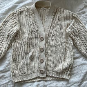 Babaa mini no 18 natural cardigan